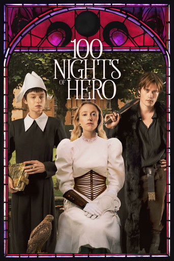 100 Nights of Hero (2025) Hindi Dubbed WEBRip Poster