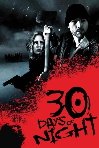 30 Days of Night (2007) Hindi Dubbed Poster