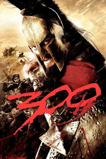 300 (2006) Hindi Dubbed Poster