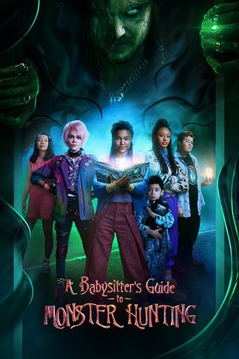 A Babysitters Guide to Monster Hunting (2020) Hindi Dubbed Poster