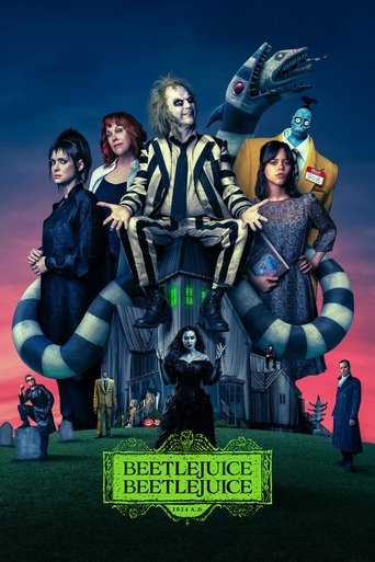 Beetlejuice Beetlejuice (2024) Hindi Dubbed Poster