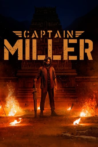 Captain Miller (2024) Hindi Dubbed Poster