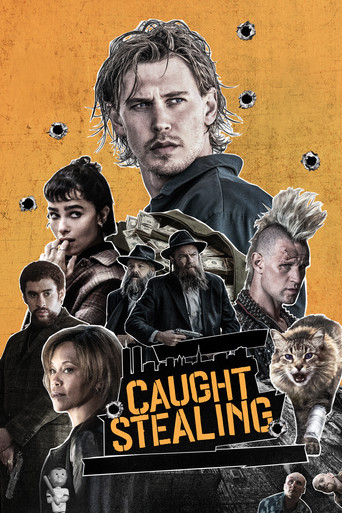 Caught Stealing (2025) Hindi Dubbed Poster