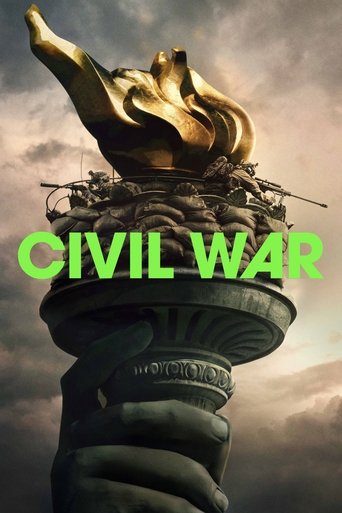 Civil War (2024) Hindi Dubbed Poster