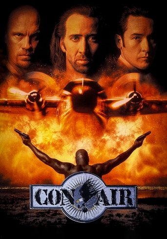 Con Air (1997) Hindi Dubbed Poster