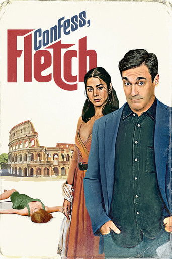 Confess Fletch (2022) Hindi Dubbed Poster