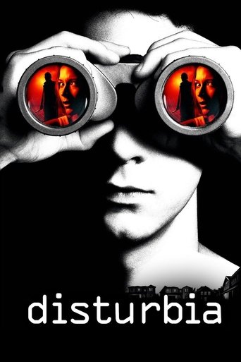 Disturbia (2007) Hindi Dubbed Poster