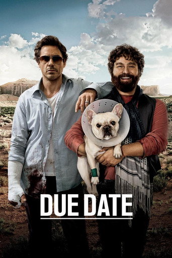 Due Date (2010) Hindi Dubbed Poster