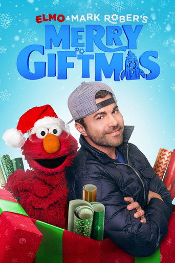 Elmo and Mark Rober’s Merry Giftmas (2025) Hindi Dubbed Netflix Poster