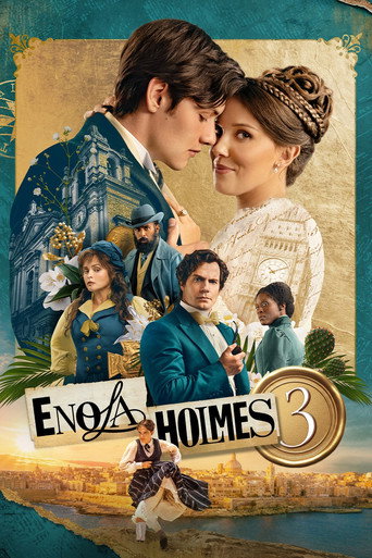 Enola Holmes 3 (2026) Hindi Dubbed Netflix Poster