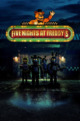 Five Nights at Freddy’s (2023) Hindi Dubbed Poster