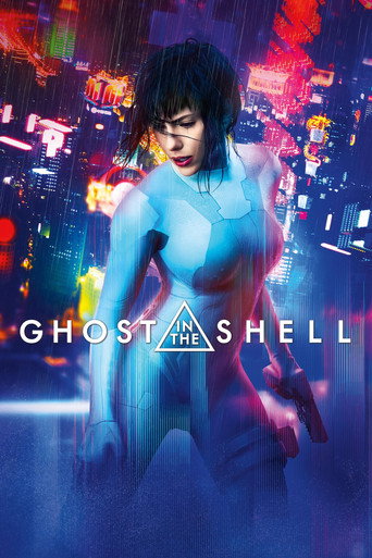 Ghost in the Shell (2017) Hindi Dubbed Poster