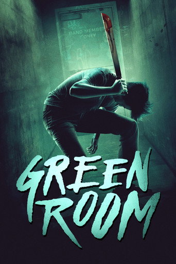 Green Room (2015) Hindi Dubbed Poster