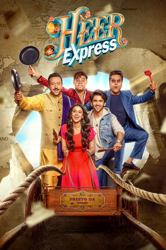 Heer Express (2025) Hindi HD JioHotstar Poster