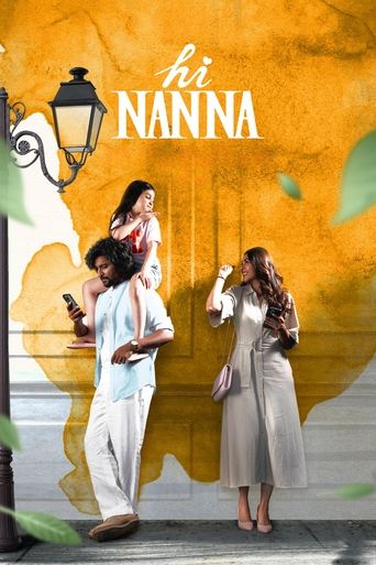Hi Nanna (2023) Hindi Dubbed Poster