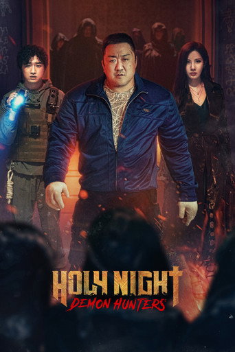 Holy Night: Demon Hunters (2025) Hindi Dubbed Poster