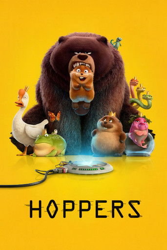 Hoppers (2026) Hindi Dubbed HD JioHotstar Poster