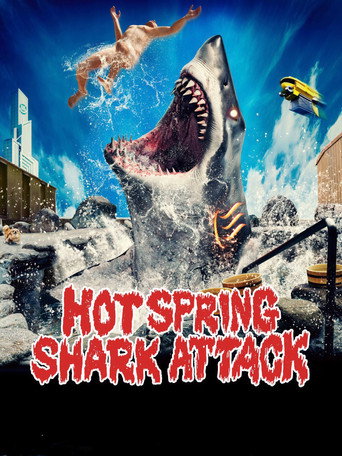 Hotspring Sharkattack (2024) Hindi Dubbed WEBRip Poster