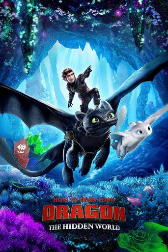 How to Train Your Dragon: The Hidden World (2019) Hindi Dubbed Poster