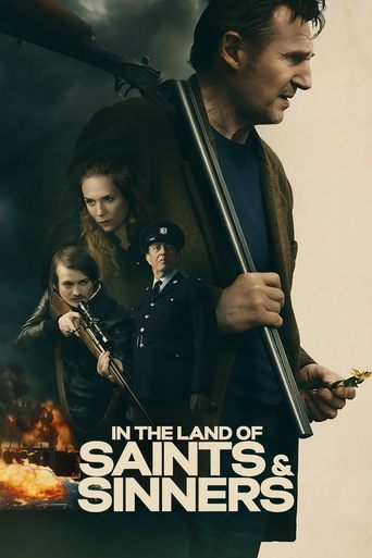 In the Land of Saints and Sinners (2023) Hindi Dubbed Poster