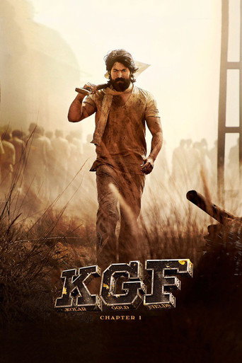 K.G.F: Chapter 1 (2018) Hindi Dubbed Poster