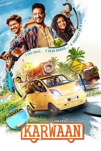 Karwaan (2018) Hindi HD Poster