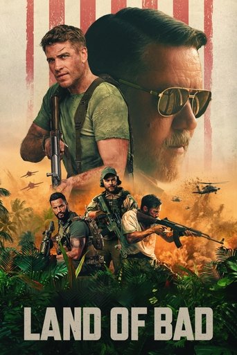 Land of Bad (2024) Hindi Dubbed Poster
