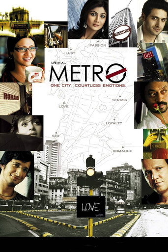Life in a Metro (2007) Hindi Dubbed Poster