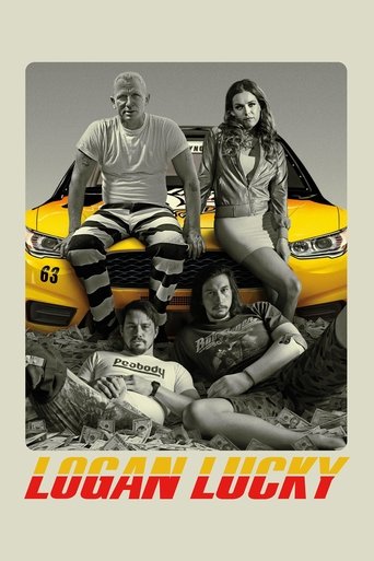 Logan Lucky (2017) Hindi Dubbed Poster