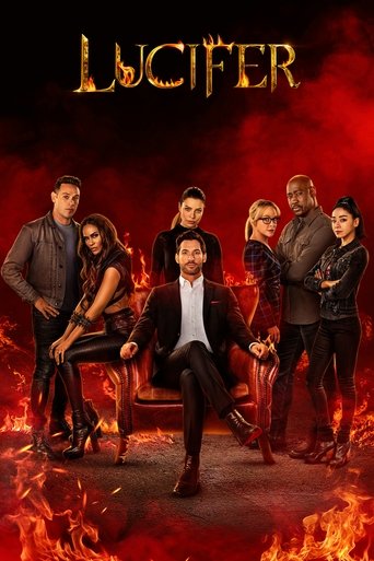 Lucifer (2017) Hindi Season 3 Complete Netflix Poster