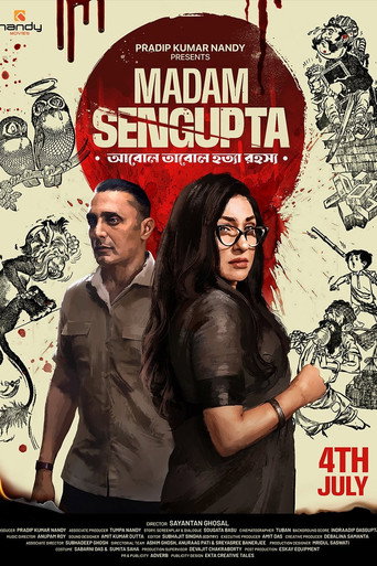 Madam Sengupta (2025) Hindi Dubbed Poster