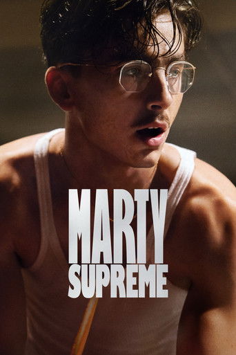 Marty Supreme (2025) Hindi Dubbed Poster