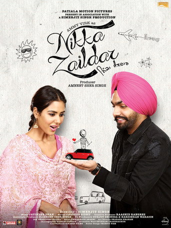 Nikka Zaildar (2016) Punjabi HD Poster