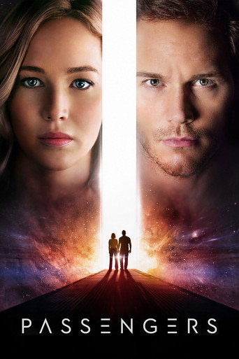 Passengers (2016) Hindi Dubbed Poster
