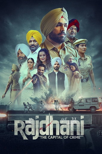 Rajdhani – The Capital of Crime (2025) Punjabi Season 1 Complete Poster