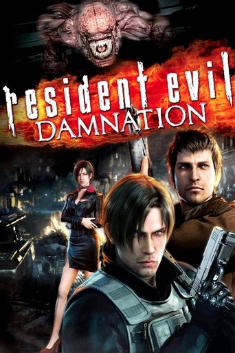 Resident Evil: Damnation (2012) Hindi Dubbed HD Poster