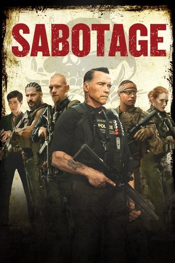 Sabotage (2014) Hindi Dubbed Poster