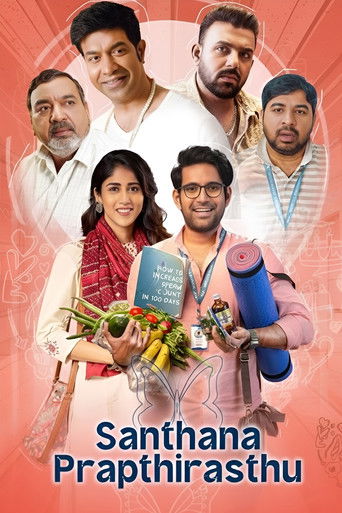 Santhana Prapthirasthu (2025) Hindi Dubbed HD AMZN Poster