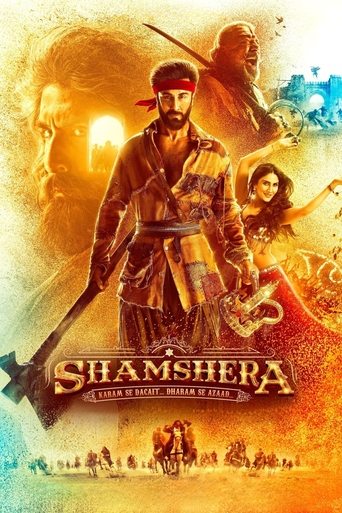 Shamshera (2022) Hindi HD Poster
