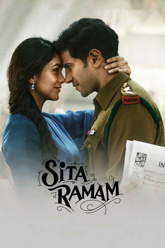 Sita Ramam (2022) Hindi Dubbed AMZN Poster