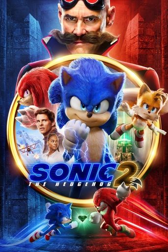 Sonic the Hedgehog 2 (2022) Hindi Dubbed Poster