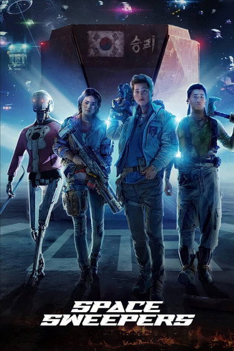 Space Sweepers (2021) Hindi Dubbed Poster