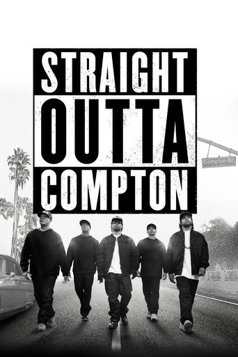 Straight Outta Compton (2015) Hindi Dubbed Poster