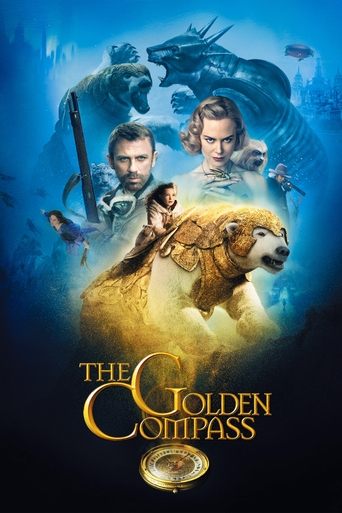 The Golden Compass (2007) Hindi Dubbed Poster