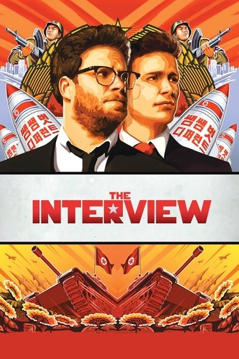 The Interview (2014) Hindi Dubbed Poster