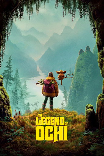 The Legend of Ochi (2025) Hindi Dubbed AMZN Poster