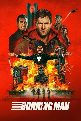 The Running Man (2025) Hindi Dubbed HD AMZN Poster