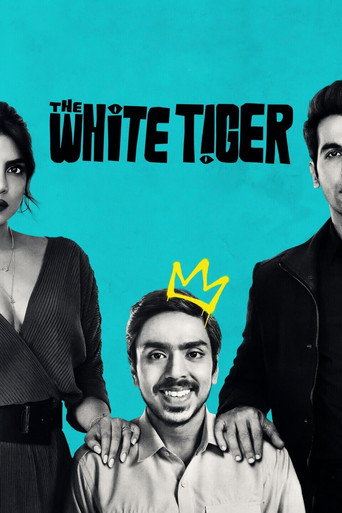 The White Tiger (2021) Hindi Dubbed Poster