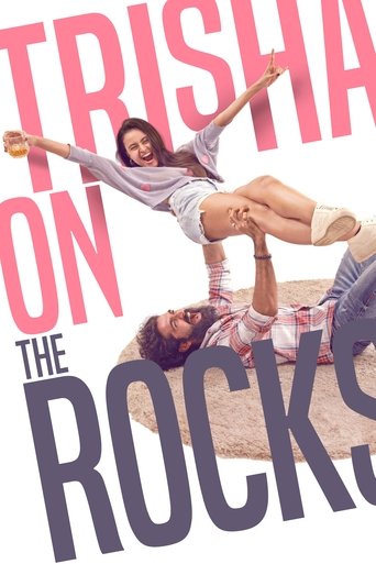 Trisha on the Rocks (2024) Hindi Dubbed Poster