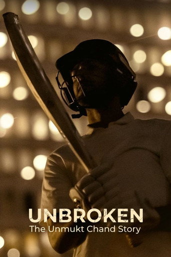 Unbroken- The Unmukt Chand Story (2026) Hindi HD Poster